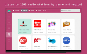 Greek TV Live & Radio Player screenshot 1