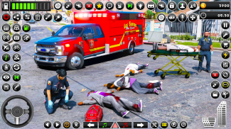 Ambulance Game: City Rescue 3D screenshot 4