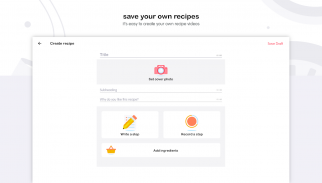 🌟 Tarifleri ve Yemek Pişirme 🔪 screenshot 0