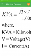 Electrical Formulas screenshot 4