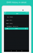 BMI حاسبة - تخفيف الوزن screenshot 1