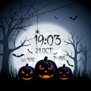 Halloween Spooky Watch Face screenshot 28