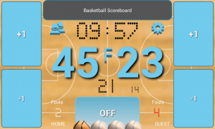 Basketball Scoreboard screenshot 2