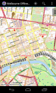 Melbourne Offline Stadtplan screenshot 11