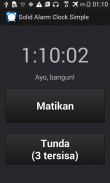 Jam alarm simpel & andal screenshot 2