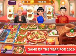 Kitchen Craze: jeux de cuisine et jeux pizza free screenshot 1