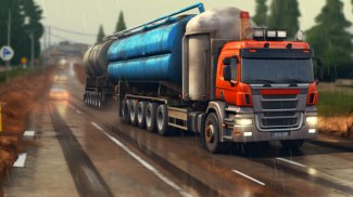 Oil Cargo Transport Truck Game screenshot 4