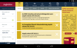 Jogkódex screenshot 8