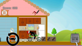 Happy Stickman wheels screenshot 4