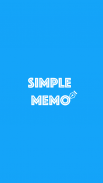 Memo - Simple, Quick, Convenience ( simple memo ) screenshot 7