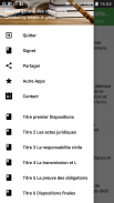 Régime Général des Obligations screenshot 0