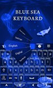 Deep Blue Sea Keyboard Theme screenshot 2