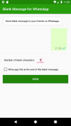 Blank Message for WhatsApp: WhatsBlank screenshot 2