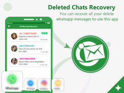 SMS Backup-All Social Media Messages Recovery screenshot 1