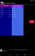 Pipe Diameter Calculator Lite screenshot 5