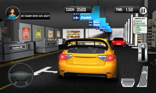 得来速超市3D辛 Drive Thru Car Driver screenshot 0