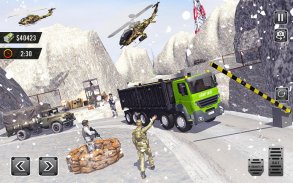 Army Vehicle Transporter Truck screenshot 1