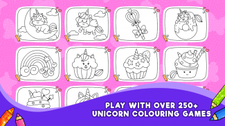 Unicorn Boyama Kitabı Oyunları screenshot 0