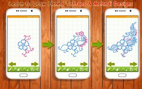 Learn to Draw Henna Designs & Tattoos screenshot 6