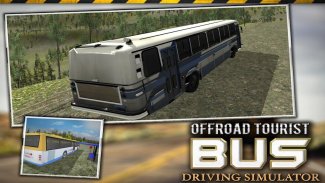 Offroad Tourist Bus Mengemudi screenshot 3