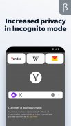 Yandex Browser (beta) screenshot 1