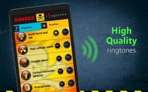 Danger ringtones screenshot 0