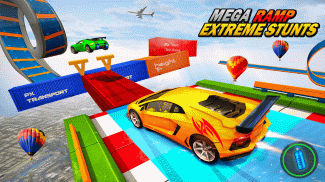 Extreme GT Car Racing Stunts - New Mega Ramp Games screenshot 1