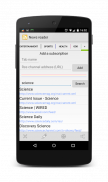 news reader rss and widget screenshot 4