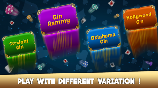Gin Rummy - 2 Player Free Card Games screenshot 3