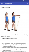 Resistance bands workout screenshot 2