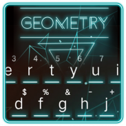 Tema Keyboard Geometry screenshot 4