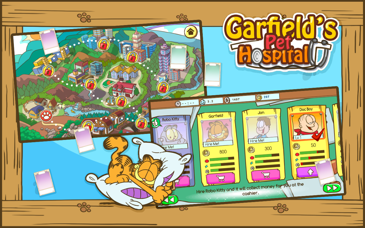 Faça o download do jogos sobre Garfield para Android - Os melhores