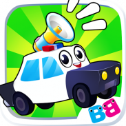 Toddler car games - car Sounds Puzzle and Coloring screenshot 15