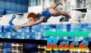 Cuộc đua 3D bơi screenshot 9