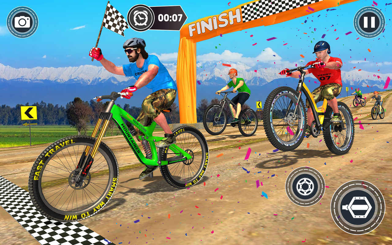 Play Offroad BMX Rider: Cycle Game Online for Free on PC & Mobile