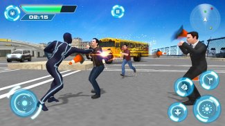 Süper kahraman inanılmaz suç savaşı mücadele screenshot 6