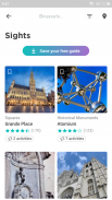 Brussels Travel Guide in english with map screenshot 4