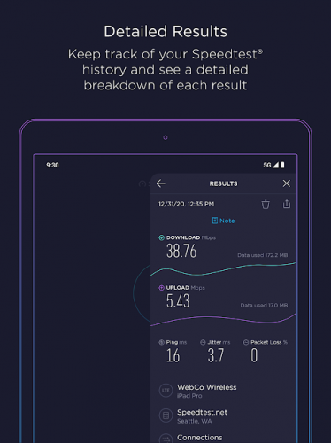 Speedtest by Ookla screenshot 4