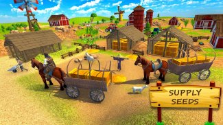 Village Bull Farming Simulator screenshot 3