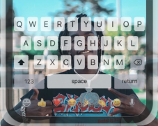 Keyboard Theme for YNW Melly screenshot 2