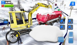 Snow Plow Winter City Rescue screenshot 4