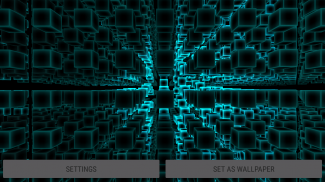 Infinite Cubes Particles 3D Live Wallpaper screenshot 9