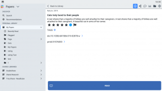 Papers by ReadCube screenshot 2