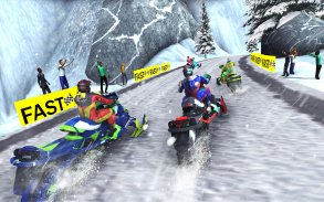 Snowmobile Games: Snow Trail screenshot 5