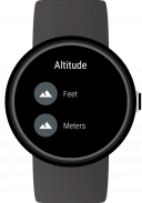Altimeter for Wear OS (Android Wear) screenshot 4