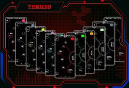 Curve Hitech launcher -Applock screenshot 9
