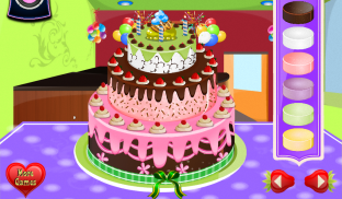 Decoración de la torta Juegos screenshot 0