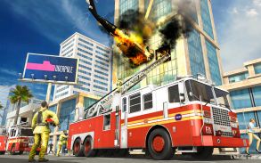 FireFighter Truck Driving Game screenshot 1