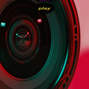 Red Video Camera Icon