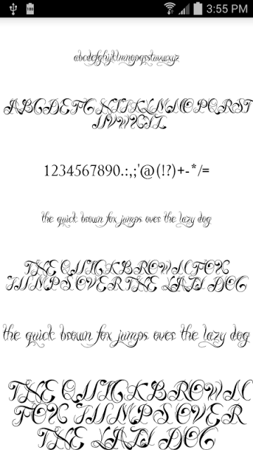 Fonts for FlipFont Tattoo | Download APK for Android - Aptoide